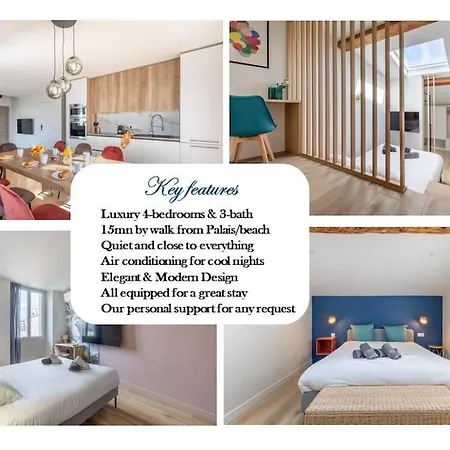Brp Center, Floor Luxurious Ii, 4 Bedrooms+3 Bathrooms カンヌ